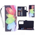 Boekhoesje met print geschikt voor Samsung Galaxy S21 Ultra - Flower 3D