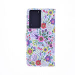 Boekhoesje met print geschikt voor Samsung Galaxy S21 Ultra - Flowers