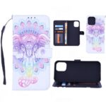 Boekhoesje met print geschikt voor Xiaomi Mi 11 - Elephant 3D