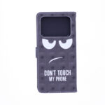 Boekhoesje met print geschikt voor Xiaomi Mi 11 Ultra - Don't Touch My Phone 3D