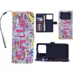 Boekhoesje met print geschikt voor Xiaomi Mi 11 Ultra - Smile Graffiti