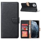 Boekhoesje geschikt voor iPhone 12 / 12 Pro - Zwart