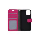 Boekhoesje geschikt voor iPhone 12 Mini - Roze