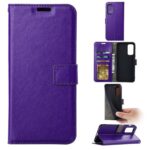 Boekhoesje geschikt voor Motorola Edge 20 - Paars