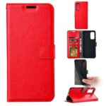 Boekhoesje geschikt voor Motorola Edge 20 - Rood