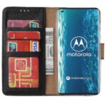 Boekhoesje geschikt voor Motorola Edge 20 - Zwart