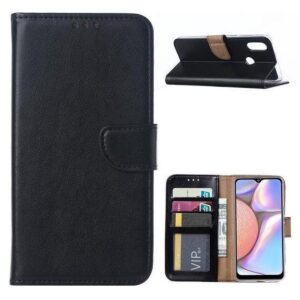 Boekhoesje geschikt voor Samsung Galaxy A20s - Zwart