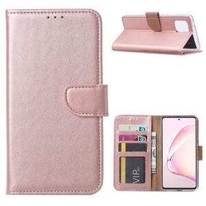 Boekhoesje geschikt voor Samsung Galaxy A41 - Roze