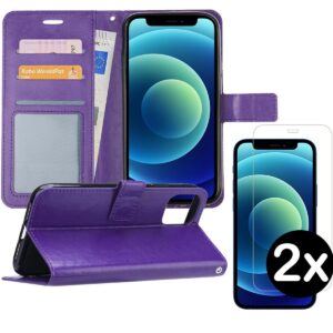 Boekhoesje geschikt voor Samsung Galaxy S10+ - Paars