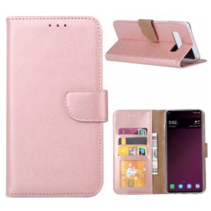 Boekhoesje geschikt voor Samsung Galaxy S10+ - Rose Goud