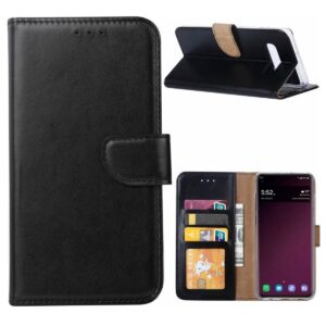 Boekhoesje geschikt voor Samsung Galaxy S10+ - Zwart