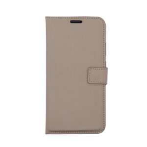 Telefoon Wallet Bookcase geschikt voor Huawei P40 Lite E-Portemonnee telefoonhoesje voor Bankpassen-Kunstleer-Siliconen Houder-Magnetische sluiten- Goud
