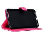 Telefoon Wallet Bookcase geschikt voor iPhone 5 / 5C / 5S / SE - Portemonnee telefoonhoesje voor Bankpassen - Kunstleer - Siliconen Houder - Magnetische sluiten- Roze