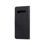 Telefoon Wallet Bookcase geschikt voor LG V60 ThinQ-Portemonnee telefoonhoesje voor Bankpassen-Kunstleer-Siliconen Houder-Magnetische sluiten- Zwart