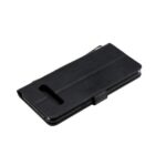 Telefoon Wallet Bookcase geschikt voor LG V60 ThinQ-Portemonnee telefoonhoesje voor Bankpassen-Kunstleer-Siliconen Houder-Magnetische sluiten- Zwart