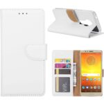 Telefoon Wallet Bookcase geschikt voor Motorola Moto G4 Plus - Portemonnee telefoonhoesje voor Bankpassen - Kunstleer - Siliconen Houder - Magnetische sluiten- Roze
