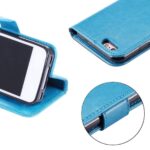 Telefoon Wallet Bookcase geschikt voor Nokia 5.5 - Portemonnee telefoonhoesje voor Bankpassen - Kunstleer - Siliconen Houder - Magnetische sluiten - Turquoise