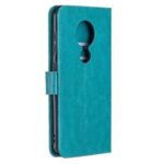 Telefoon Wallet Bookcase geschikt voor Nokia 5.5 - Portemonnee telefoonhoesje voor Bankpassen - Kunstleer - Siliconen Houder - Magnetische sluiten - Turquoise