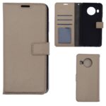 Telefoon Wallet Bookcase geschikt voor Nokia X10 / X20-Portemonnee telefoonhoesje voor Bankpassen-Kunstleer-Siliconen Houder-Magnetische sluiten- goud