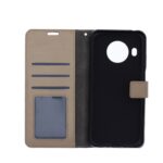 Telefoon Wallet Bookcase geschikt voor Nokia X10 / X20-Portemonnee telefoonhoesje voor Bankpassen-Kunstleer-Siliconen Houder-Magnetische sluiten- goud