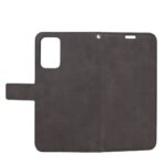 Telefoon Wallet Bookcase geschikt voor Oppo A52 / A72 / A92 ? Portemonnee telefoonhoesje voor Bankpassen ? Hoesje voor Oppo A52 / A72 / A92 ? Kunstleer ? Siliconen Houder ? Magnetische sluiten- Zilver