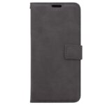 Telefoon Wallet Bookcase geschikt voor Oppo A52 / A72 / A92 ? Portemonnee telefoonhoesje voor Bankpassen ? Hoesje voor Oppo A52 / A72 / A92 ? Kunstleer ? Siliconen Houder ? Magnetische sluiten- Zilver