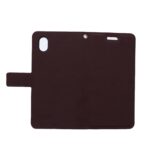 Telefoon Wallet Bookcase geschikt voor Samsung Galaxy A01 Core - Portemonnee telefoonhoesje voor Bankpassen - Kunstleer - Siliconen Houder - Magnetische sluiten- Bruin