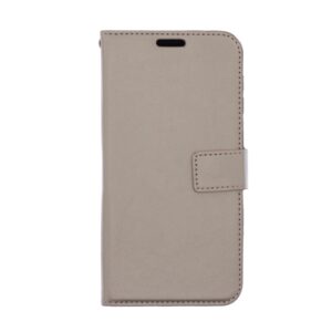 Telefoon Wallet Bookcase geschikt voor Samsung Galaxy A10-Portemonnee telefoonhoesje voor Bankpassen-Kunstleer-Siliconen Houder-Magnetische sluiten- Goud