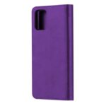 Telefoon Wallet Bookcase geschikt voor Samsung Galaxy A10s-Portemonnee telefoonhoesje voor Bankpassen-Kunstleer-Siliconen Houder-Magnetische sluiten- Paars