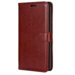 Telefoon Wallet Bookcase geschikt voor Samsung Galaxy A22 4G - Portemonnee telefoonhoesje voor Bankpassen - Kunstleer - Siliconen Houder - Magnetische sluiten - Bruin