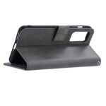 Telefoon Wallet Bookcase geschikt voor Samsung Galaxy A22 4G - Portemonnee telefoonhoesje voor Bankpassen - Kunstleer - Siliconen Houder - Magnetische sluiten - Grijs