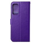 Telefoon Wallet Bookcase geschikt voor Samsung Galaxy A22 4G - Portemonnee telefoonhoesje voor Bankpassen - Kunstleer - Siliconen Houder - Magnetische sluiten - Paars