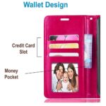 Telefoon Wallet Bookcase geschikt voor Samsung Galaxy A22 4G - Portemonnee telefoonhoesje voor Bankpassen - Kunstleer - Siliconen Houder - Magnetische sluiten - Roze