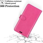 Telefoon Wallet Bookcase geschikt voor Samsung Galaxy A22 4G - Portemonnee telefoonhoesje voor Bankpassen - Kunstleer - Siliconen Houder - Magnetische sluiten - Roze