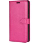 Telefoon Wallet Bookcase geschikt voor Samsung Galaxy A22 4G - Portemonnee telefoonhoesje voor Bankpassen - Kunstleer - Siliconen Houder - Magnetische sluiten - Roze