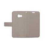 Telefoon Wallet Bookcase geschikt voor Samsung Galaxy A3 2017-Portemonnee telefoonhoesje voor Bankpassen-Kunstleer-Siliconen Houder-Magnetische sluiten- Goud