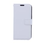 Telefoon Wallet Bookcase geschikt voor Samsung Galaxy A3 2017-Portemonnee telefoonhoesje voor Bankpassen-Kunstleer-Siliconen Houder-Magnetische sluiten- wit