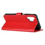 Telefoon Wallet Bookcase geschikt voor Samsung Galaxy A32 4G - Portemonnee telefoonhoesje voor Bankpassen - Hoesje voor Samsung Galaxy A32 4G - Kunstleer - Siliconen Houder - Magnetische sluiten-Rood