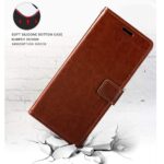 Telefoon Wallet Bookcase geschikt voor Samsung Galaxy A32 4G - Portemonnee telefoonhoesje voor Bankpassen - Kunstleer - Siliconen Houder - Magnetische sluiten - Bruin