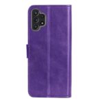 Telefoon Wallet Bookcase geschikt voor Samsung Galaxy A32 4G - Portemonnee telefoonhoesje voor Bankpassen - Kunstleer - Siliconen Houder - Magnetische sluiten - Paars