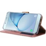 Telefoon Wallet Bookcase geschikt voor Samsung Galaxy A32 4G - Portemonnee telefoonhoesje voor Bankpassen - Kunstleer - Siliconen Houder-? Magnetische sluiten- rose goud