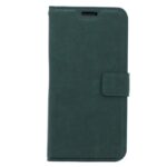 Telefoon Wallet Bookcase geschikt voor Samsung Galaxy A41 - Kunstleer ? Siliconen Houder ? Magnetische sluiten- Groen