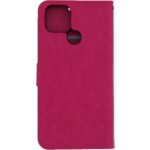 Telefoon Wallet Bookcase geschikt voor Samsung Galaxy A51 ? Portemonnee telefoonhoesje voor Bankpassen ? Hoesje voor Samsung Galaxy A51 ? Kunstleer ? Siliconen Houder ? Magnetische sluiten- Roze