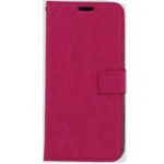 Telefoon Wallet Bookcase geschikt voor Samsung Galaxy A51 ? Portemonnee telefoonhoesje voor Bankpassen ? Hoesje voor Samsung Galaxy A51 ? Kunstleer ? Siliconen Houder ? Magnetische sluiten- Roze