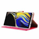 Telefoon Wallet Bookcase geschikt voor Samsung Galaxy A6 2018 - Portemonnee telefoonhoesje voor Bankpassen - Kunstleer - Siliconen Houder - Magnetische sluiten - Roze