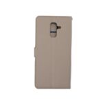 Telefoon Wallet Bookcase geschikt voor Samsung Galaxy A6 Plus 2018-Portemonnee telefoonhoesje voor Bankpassen-Kunstleer-Siliconen Houder-Magnetische sluiten- Goud