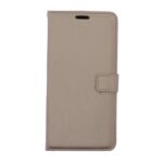 Telefoon Wallet Bookcase geschikt voor Samsung Galaxy A6 Plus 2018-Portemonnee telefoonhoesje voor Bankpassen-Kunstleer-Siliconen Houder-Magnetische sluiten- Goud