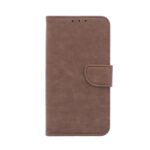 Telefoon Wallet Bookcase geschikt voor Samsung Galaxy A8 (2018)-Portemonnee telefoonhoesje voor Bankpassen-(2018)-Kunstleer-Siliconen Houder-Magnetische sluiten- Bruin