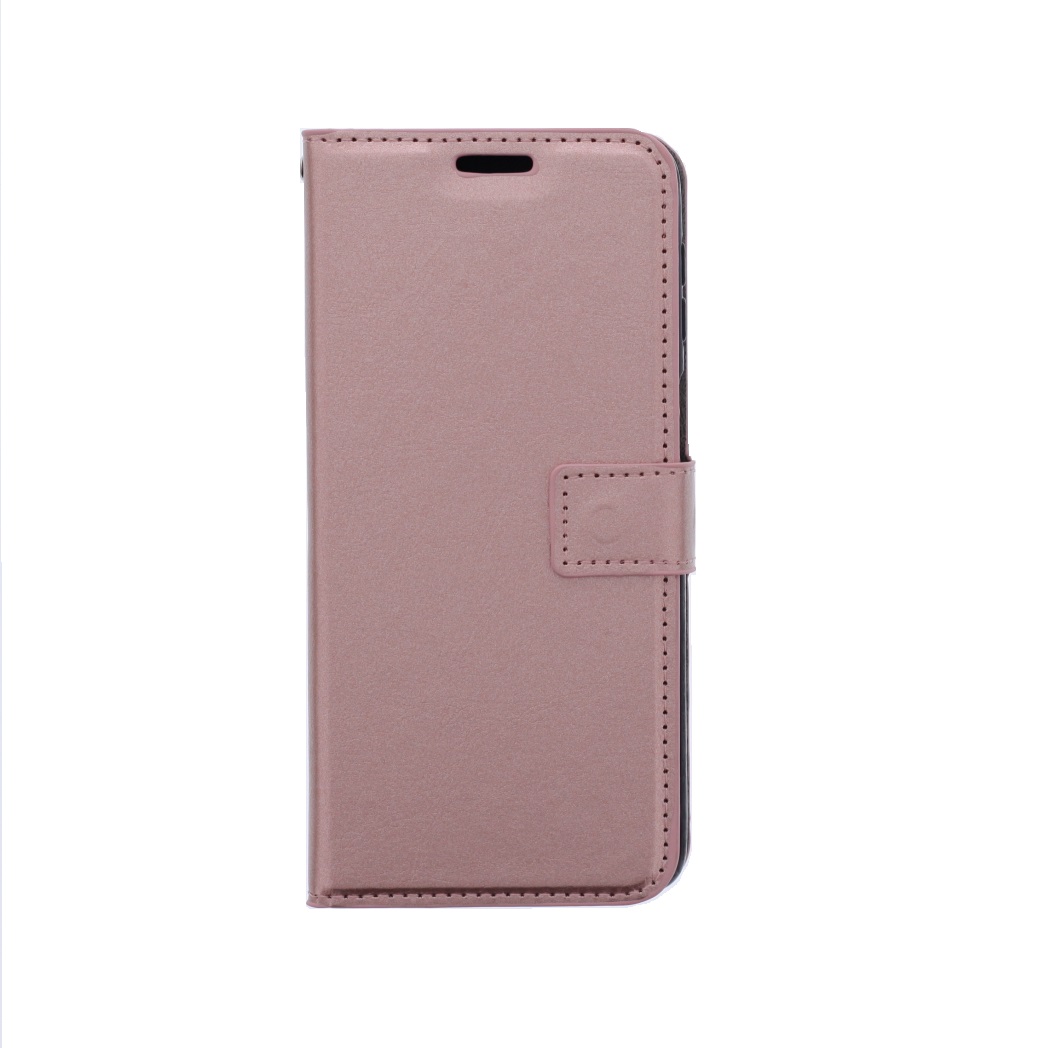 Telefoon Wallet Bookcase geschikt voor Samsung Galaxy M31S - Portemonnee telefoonhoesje voor Bankpassen - Kunstleer - Siliconen Houder - Magnetische sluiten- Rose goud