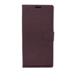 Telefoon Wallet Bookcase geschikt voor Samsung Galaxy Note 10 Plus - Portemonnee telefoonhoesje voor Bankpassen - Kunstleer - Siliconen Houder - Magnetische sluiten- Bruin